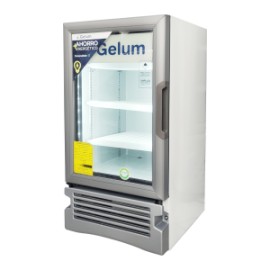 Enfriador vertical 1 puerta de cristal GELUM ENFR VR-04-G